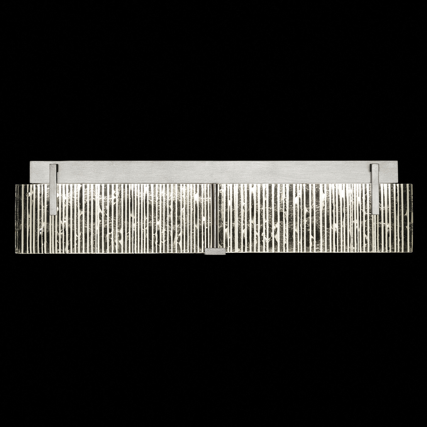 Terra 4 Light 28.8 inch Silver Bath Bar Wall Light