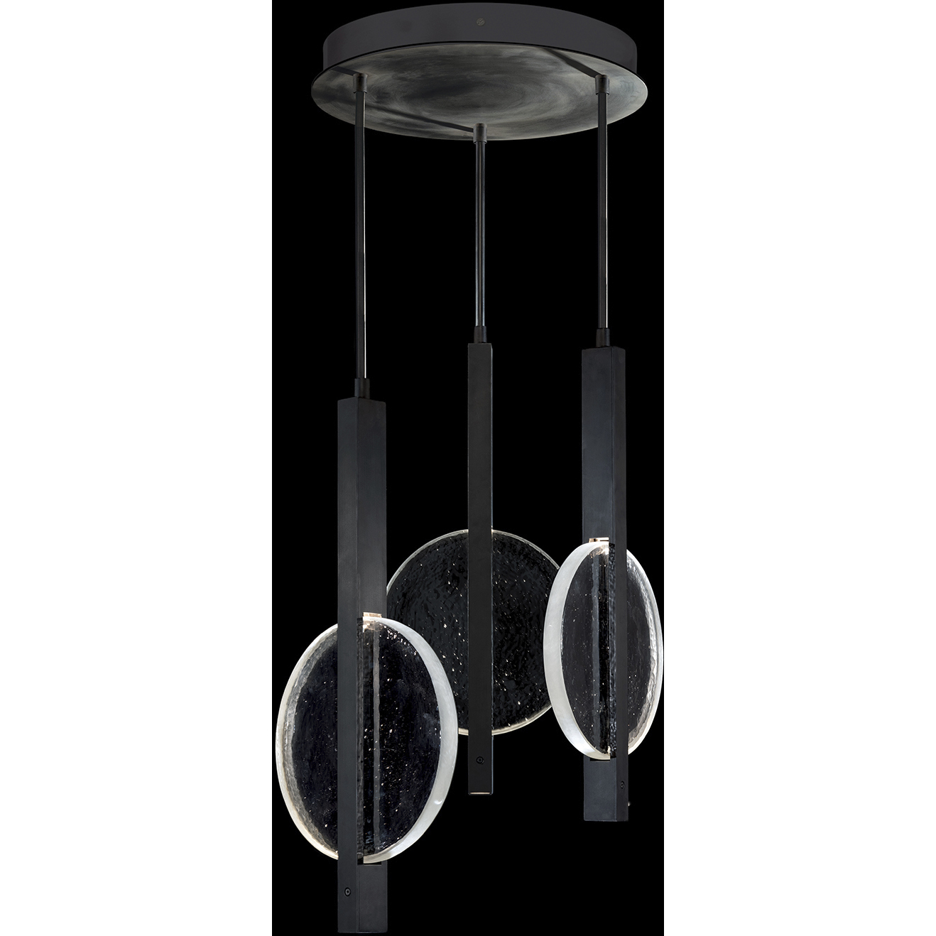 Selene 6 Light 16 inch Black Pendant Ceiling Light