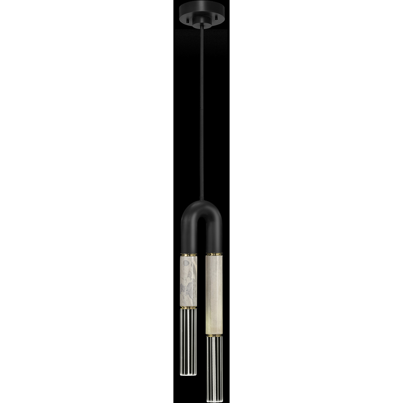 Antonia LED 7 inch Black Pendant Ceiling Light