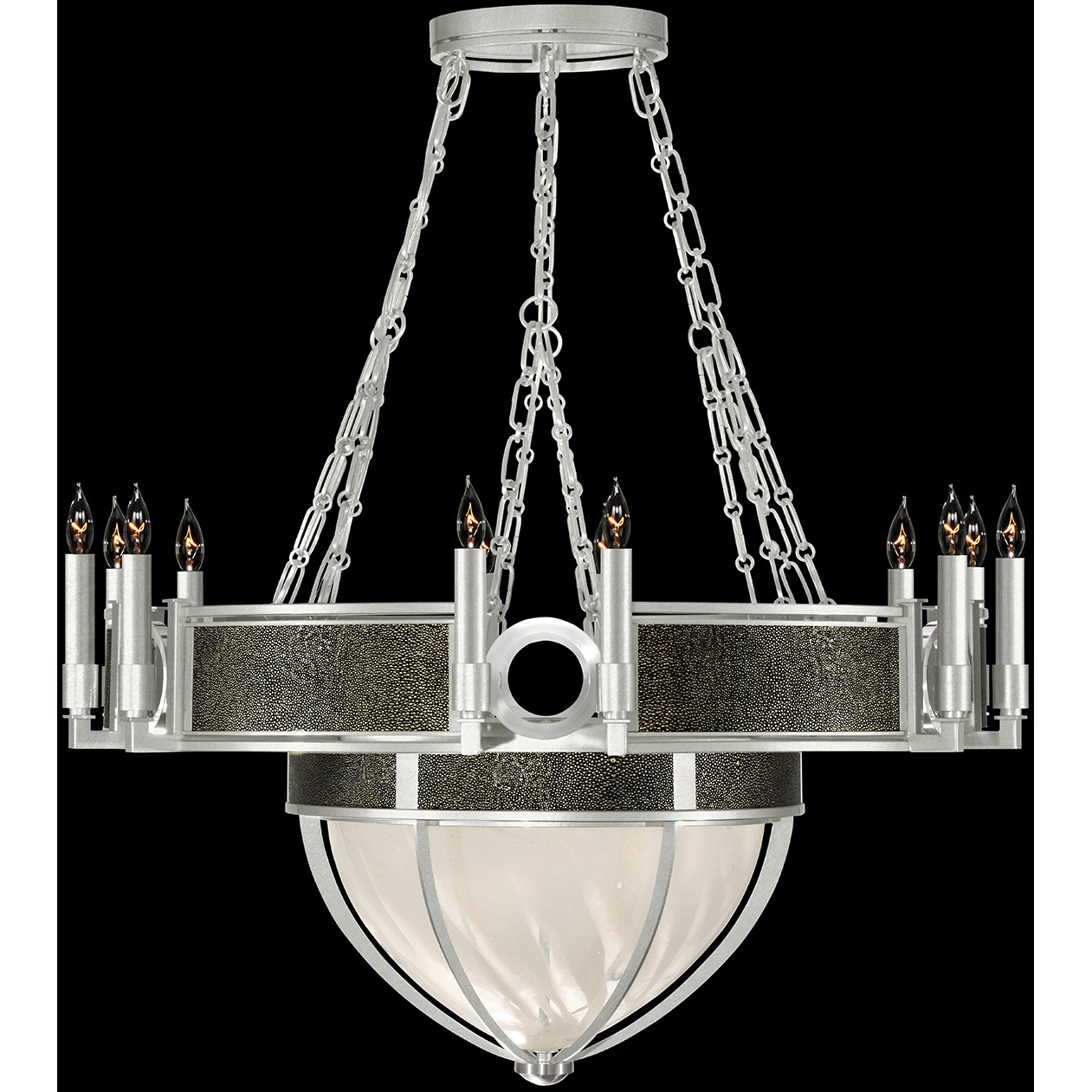 Mirage 15 Light 35.75 inch Silver Chandelier Ceiling Light