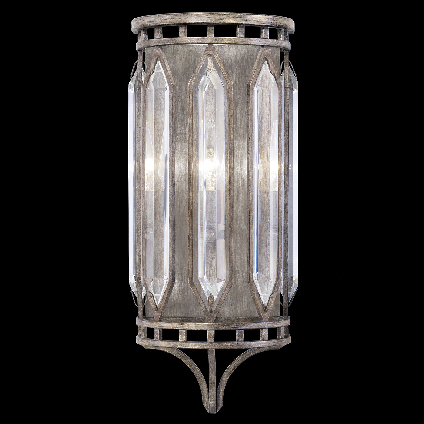 Westminster 3 Light 9.25 inch Silver Sconce Wall Light