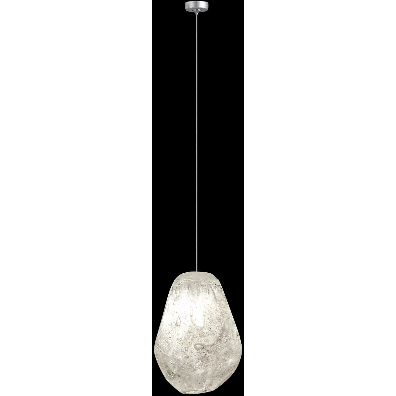 Natural Inspirations 1 Light 4.5 inch Silver Drop Light Ceiling Light
