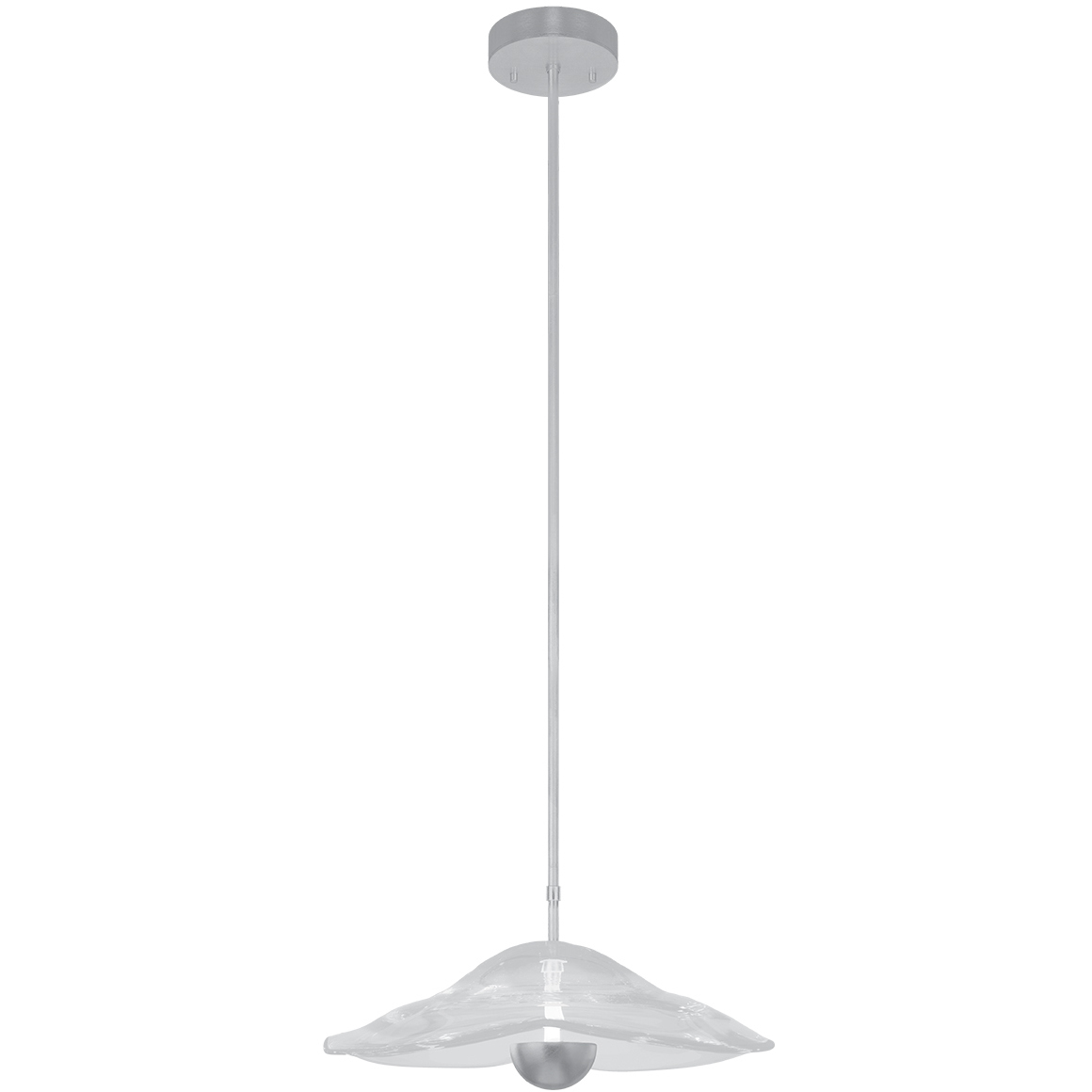 Embark 1 Light 16 inch Silver Pendant Ceiling Light