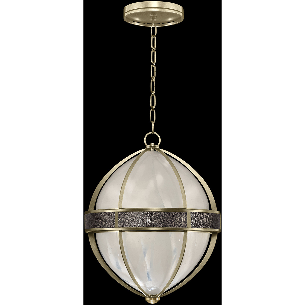 Mirage 3 Light 18.75 inch Gold Pendant Ceiling Light