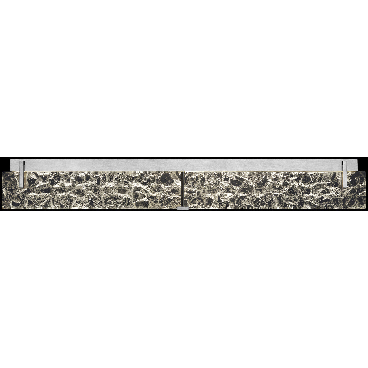 Terra 7 Light 48.3 inch Silver Bath Bar Wall Light
