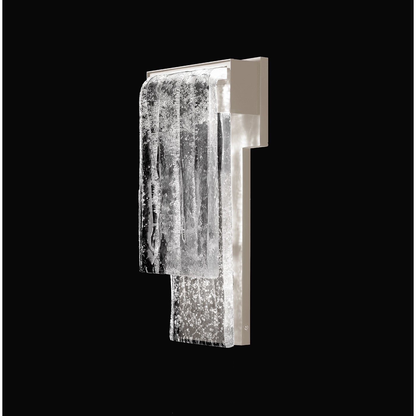 Waterfall 16.25 inch Outdoor Silver Outdoor Wall Sconce