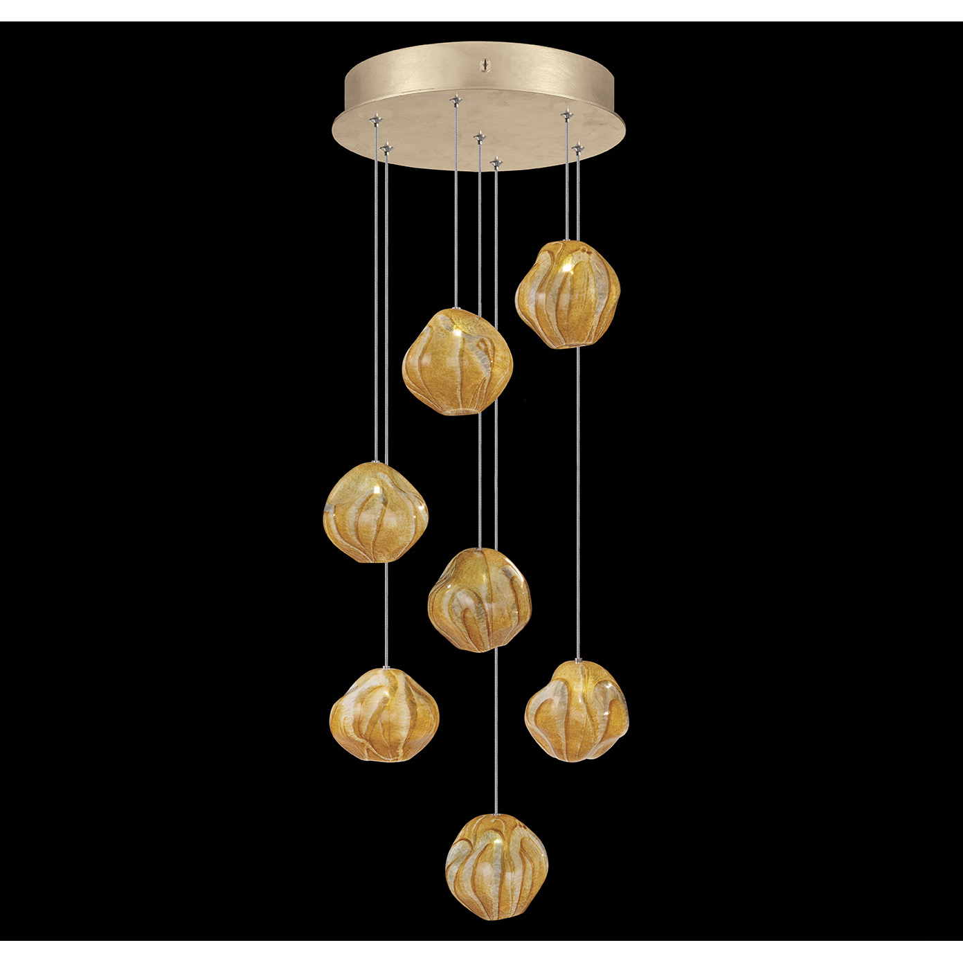 Vesta LED 14 inch Gold Pendant Ceiling Light