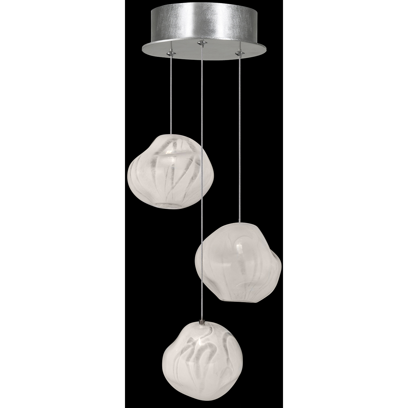 Vesta LED 9 inch Silver Pendant Ceiling Light