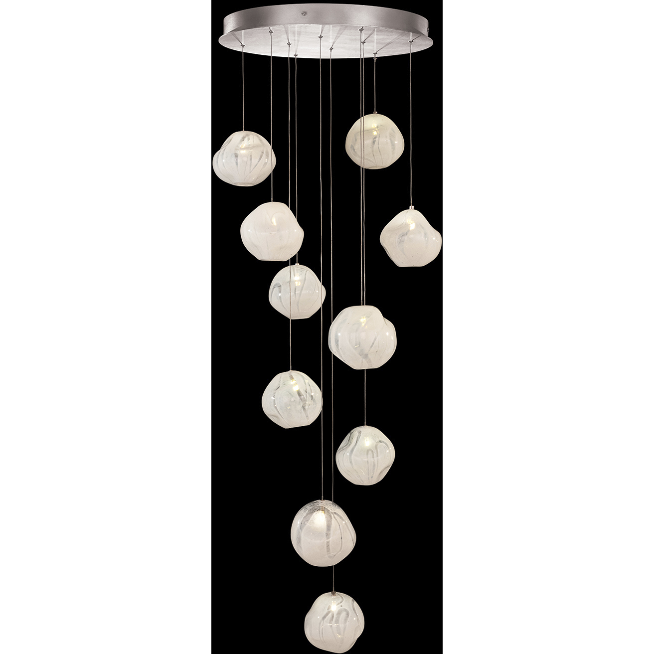 Vesta LED 22 inch Silver Pendant Ceiling Light