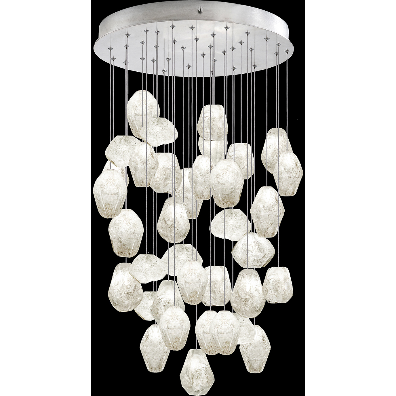 Natural Inspirations 36 Light 34 inch Silver Pendant Ceiling Light