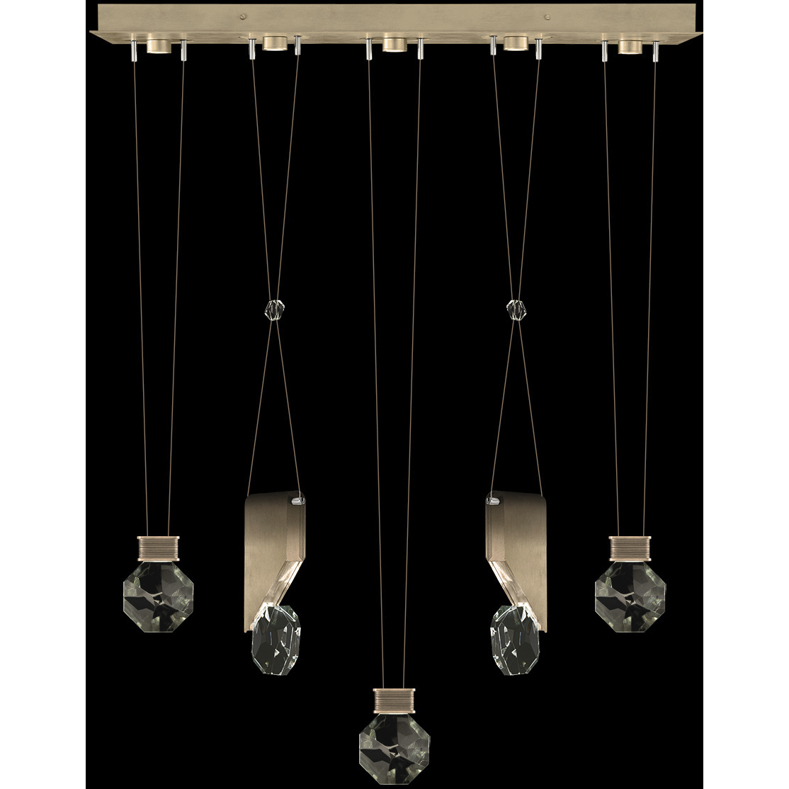 Aria 10 Light 43 inch Bronze Pendant Ceiling Light