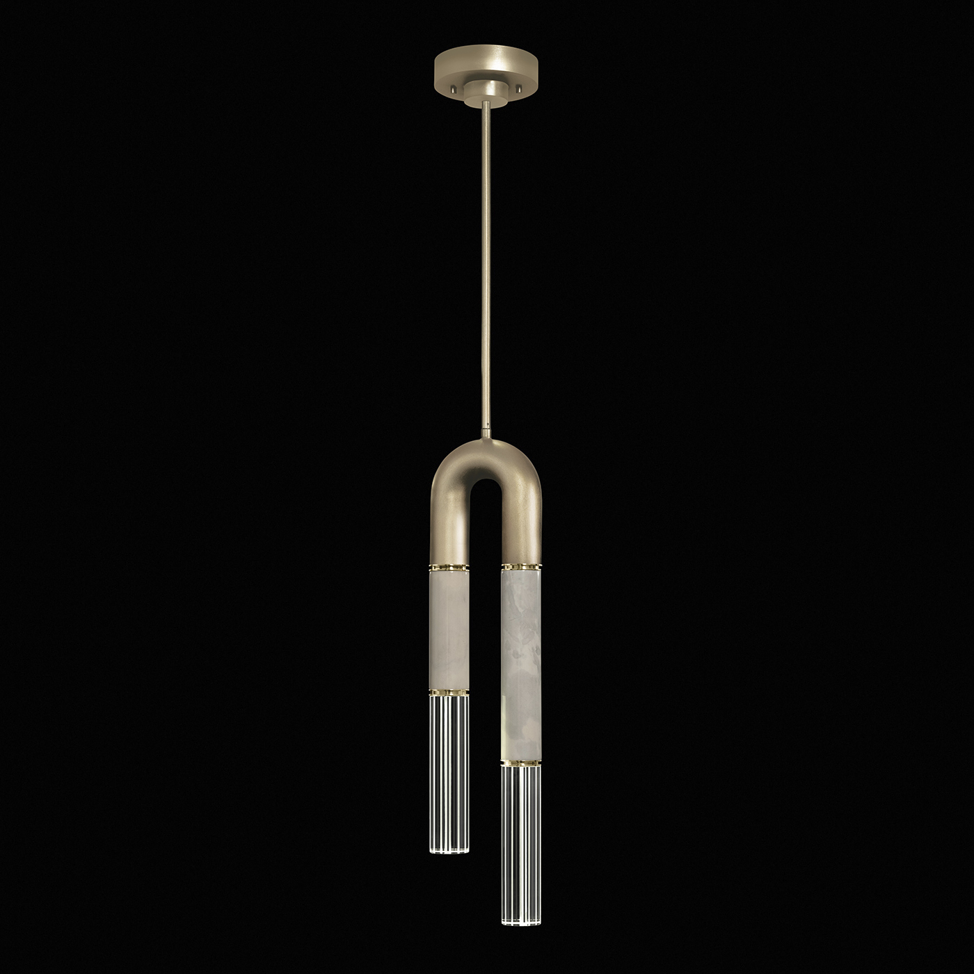 Antonia LED 7 inch Gold Pendant Ceiling Light