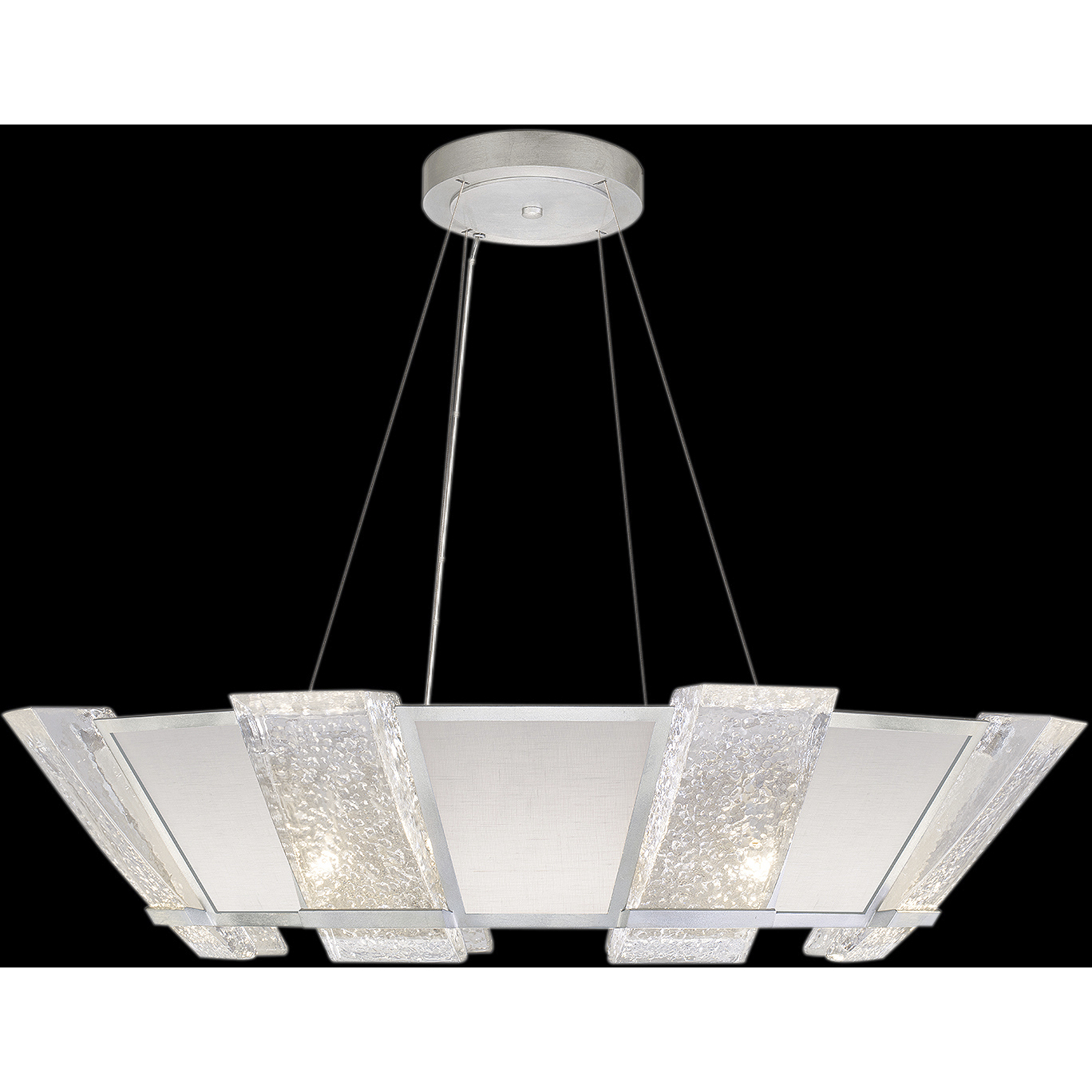 Crownstone 16 Light 38 inch Silver Pendant Ceiling Light