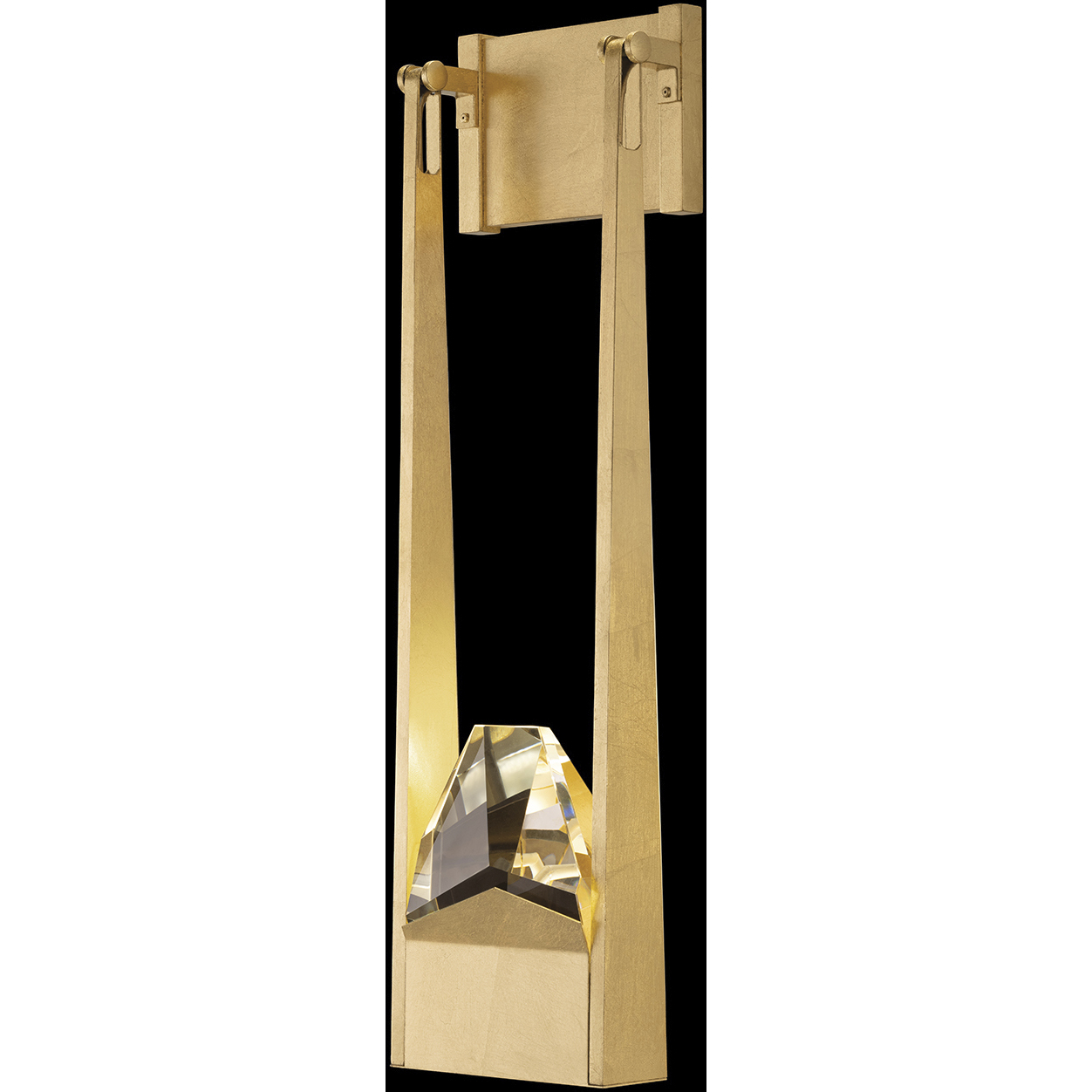 Strata 2 Light 8 inch Gold ADA Sconce Wall Light
