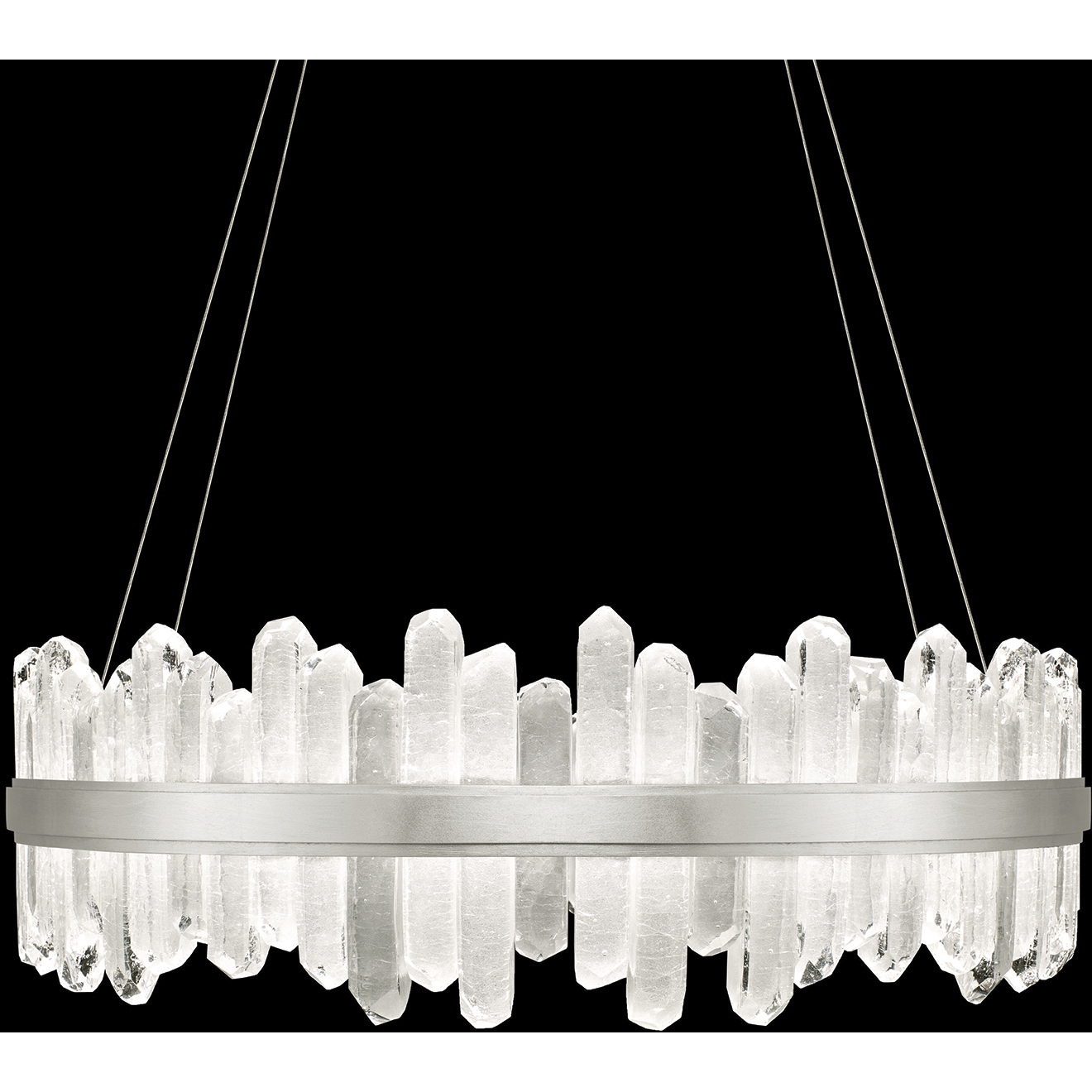 Lior LED 41 inch Silver Pendant Ceiling Light