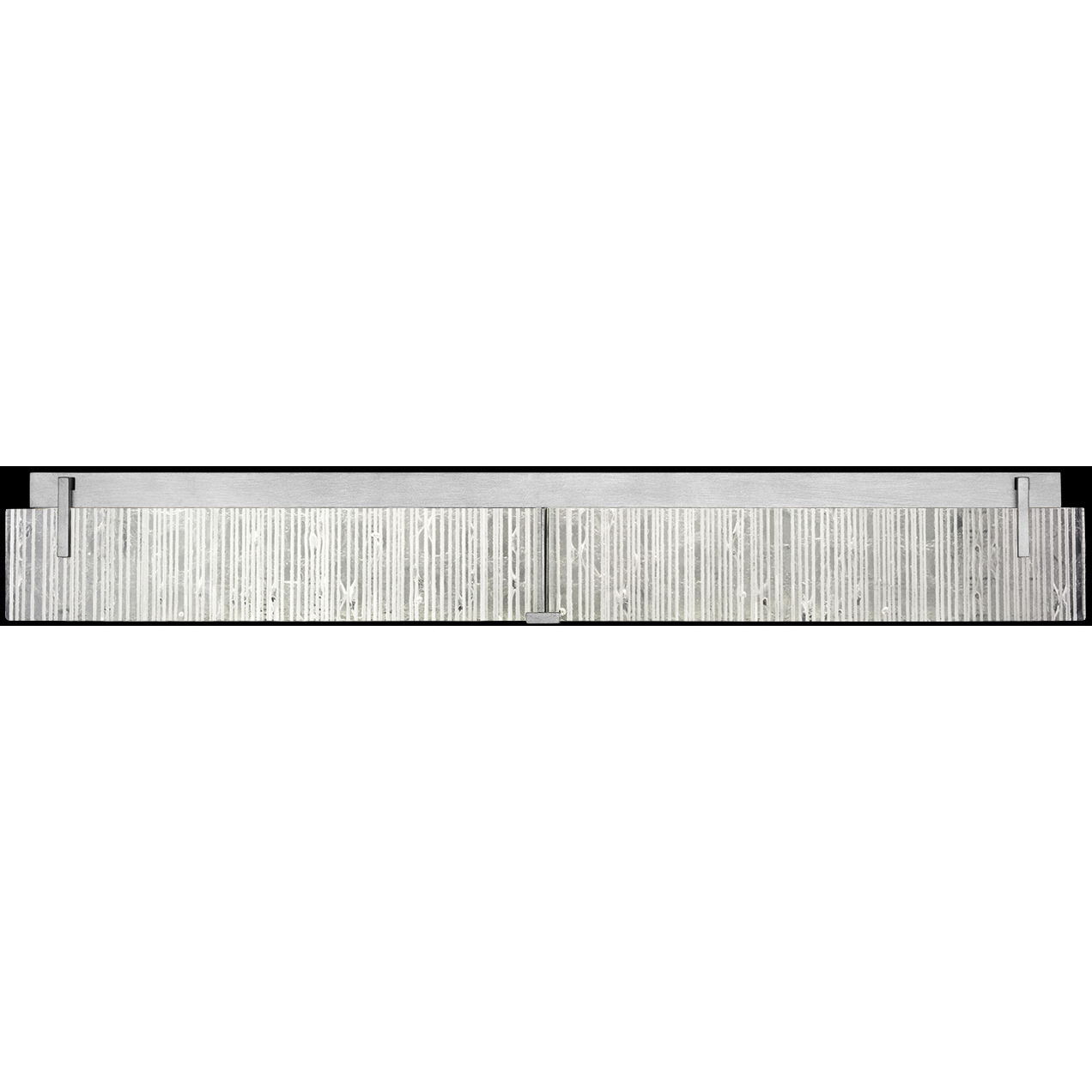 Terra 7 Light 48.3 inch Silver Bath Bar Wall Light