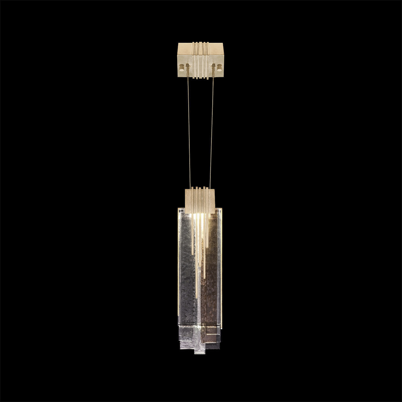 Arpeggio 1 Light 4.5 inch Gold Pendant Ceiling Light